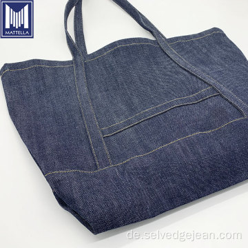Japaner100% Baumwolle Selvedge Denim Fabric Handtasche Tote